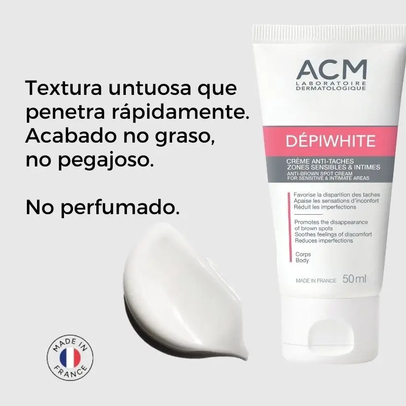 Acm Laboratoire Dépiwhite Anti-Flecken-Creme Empfindlicher & Intimbereich, 50 ml