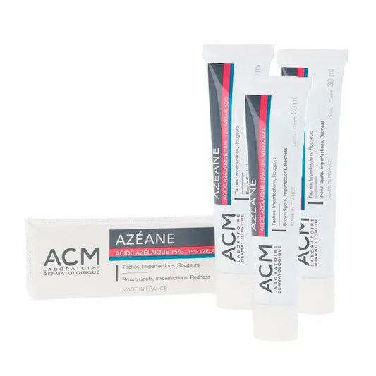 Acm Laboratoires Azeane Azelainsäure 15% Creme Packung 3 x 30Ml.