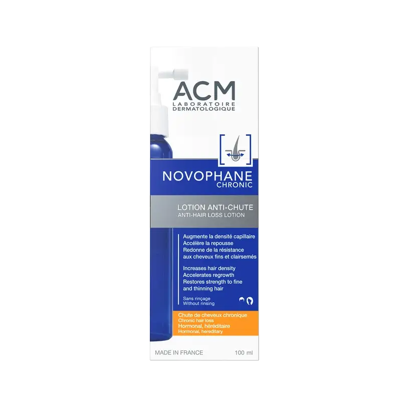 Acm Laboratoires Novophane Chronische Anti-Haarausfall-Lotion, 100 ml
