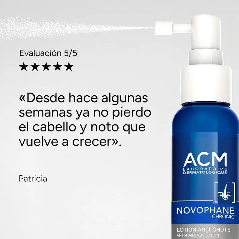 Acm Laboratoires Novophane Chronische Anti-Haarausfall-Lotion, 100 ml
