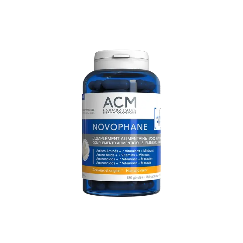 Acm Laboratoires Novophane komplette Nagelbehandlung Pack 3 Monate