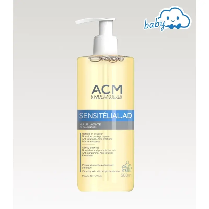 Acm Laboratoires Sensitelial.Ad Waschöl 500 Ml