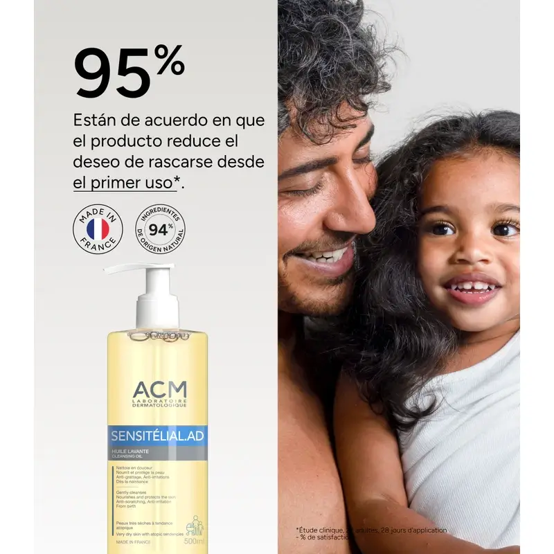 Acm Laboratoires Sensitelial.Ad Waschöl 500 Ml