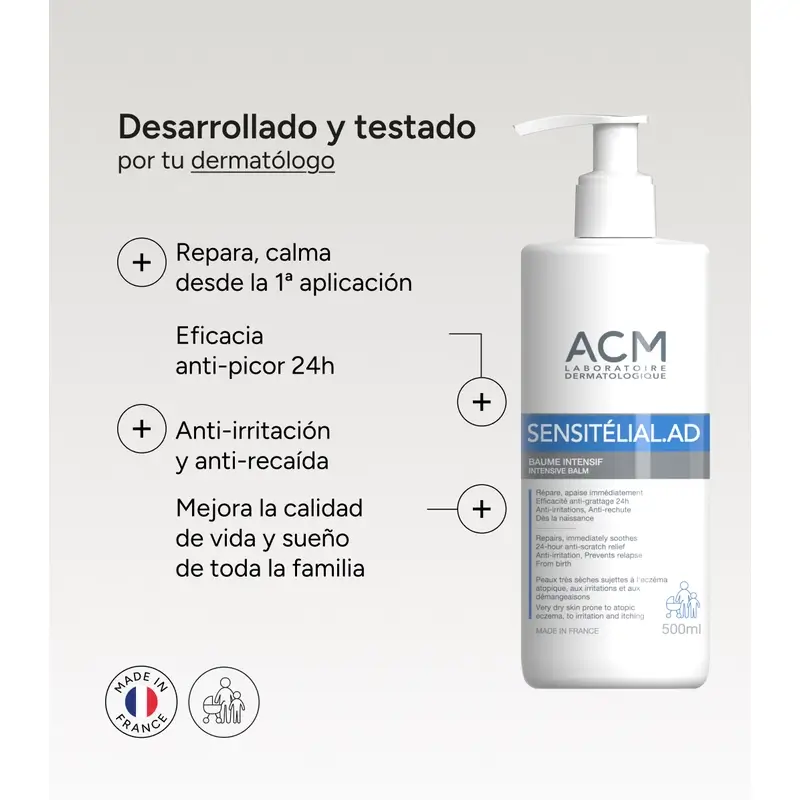 Acm Laboratoires Sensitelial.Ad Intensive Balsam 500 Ml