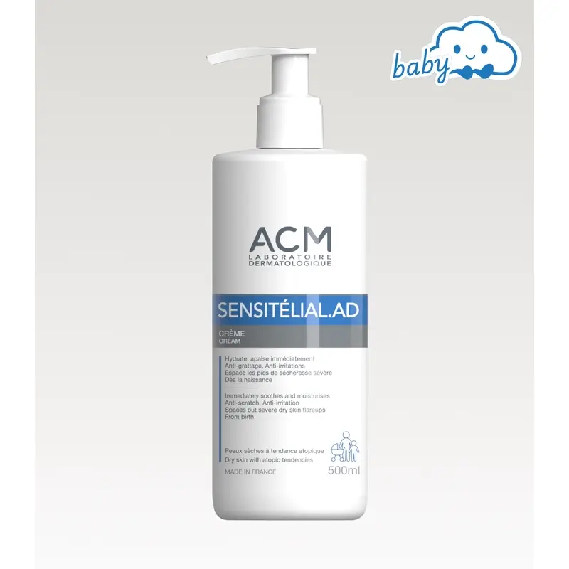 Acm Laboratoires Sensitelial.Ad Creme 500 Ml
