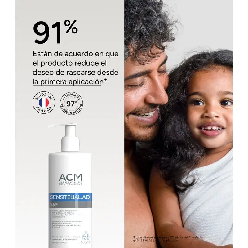 Acm Laboratoires Sensitelial.Ad Creme 500 Ml