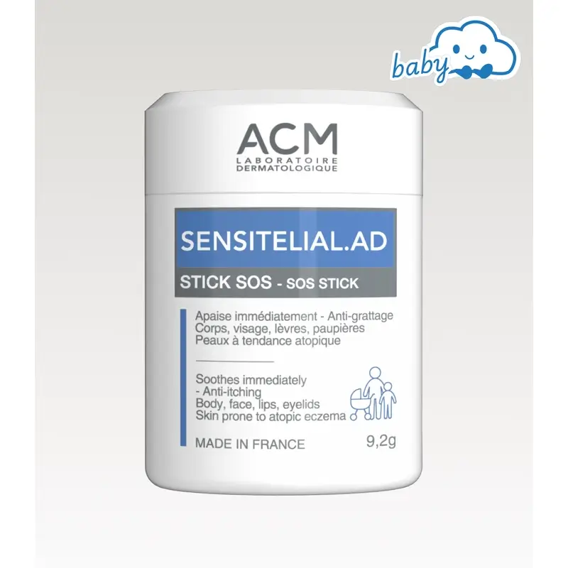Acm Laboratoires Sensitelial.Ad Beruhigende Sos Stick, 9,2 Gramm