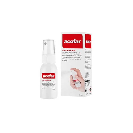 Acofar Chlorhexidine Digluconate 2% Healthy Skin Antiseptic 25 ml