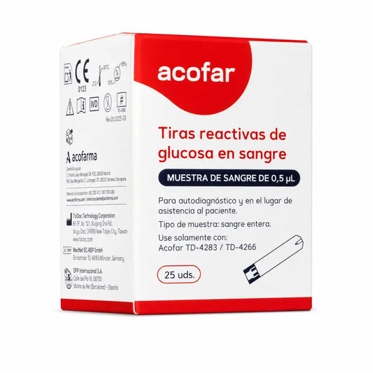 Nesira Glucose Test Strips, 25 Units