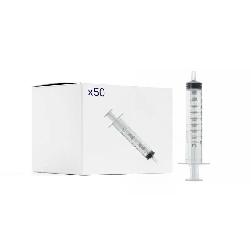 Acofar Nadelfreie Spritzenpackung 10 ml, 50 Stück.