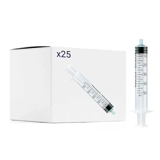 Acofar Packs Sterile nadelfreie Spritzen 3 Stück 50 ml, 3 x 25 Stk.