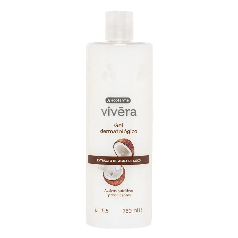 Acofarma Vivera Kokosnuss-Extrakt-Gel 750 ml