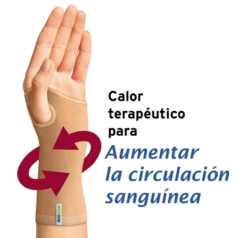 Actimove Arthritis-Handgelenkstütze, Farbe Beige, Größe Xl