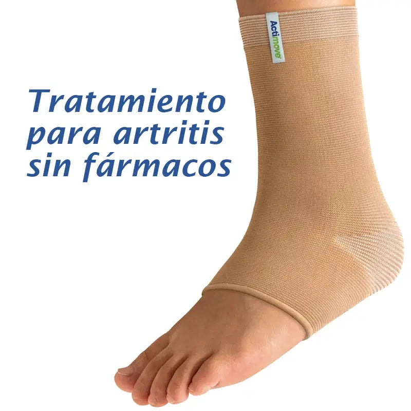 Actimove Arthritis-Knöchelstütze, Farbe Beige, Größe M