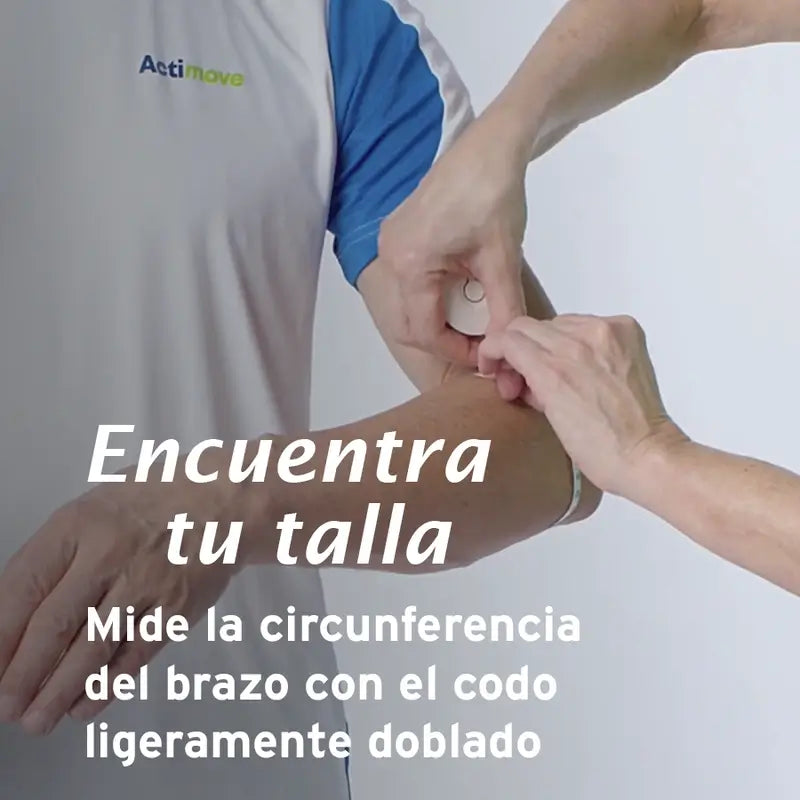 Actimove Verstellbarer Ellbogenstützriemen, Schwarz, Universalgröße