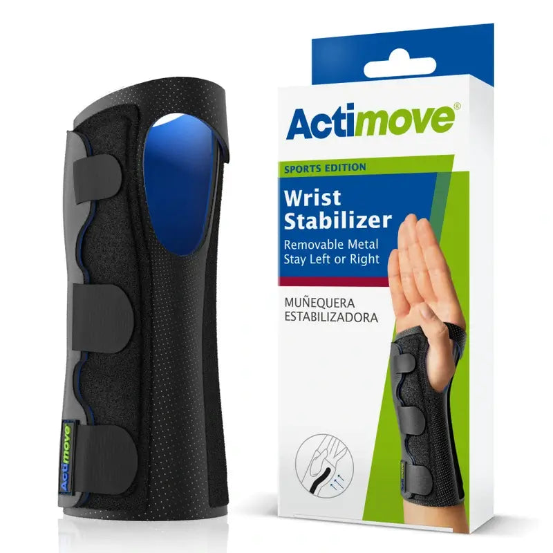 Actimove Handgelenkstabilisator mit beidhändiger Metallschiene
