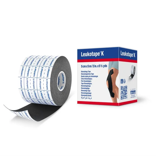 Leukotape K Schwarz 5Cm X 5M