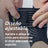 Actimove Elastische Knöchelbandage mit verstellbarem Stabilisierungsriemen, Farbe Schwarz, Größe M