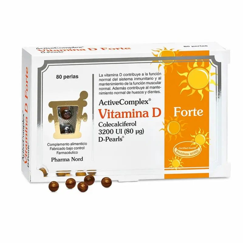 ActiveComplex® Vit. D 80 mcg. 3200 IU, 80 pearls