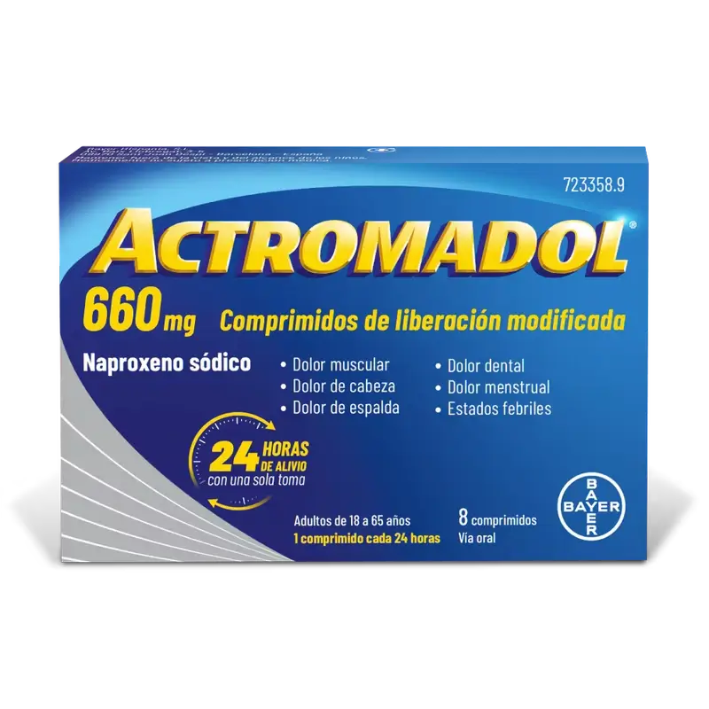 Actromadol 660 mg, 8 Tabletten