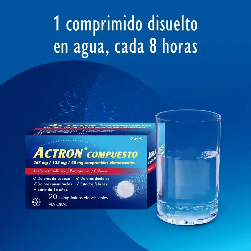 Actron Compuesto 20 Brausetabletten