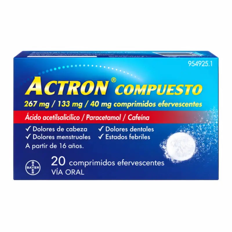 Actron Compuesto 20 Brausetabletten