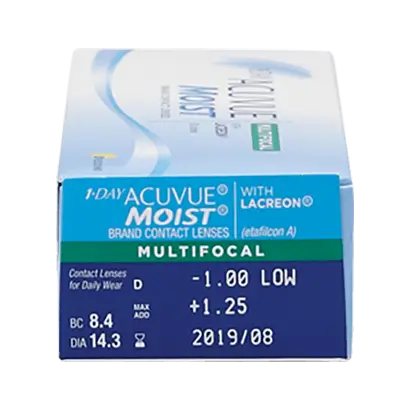 Acuvue 1 Day Moist Daily Multifocal Linsen , 30 Stück
