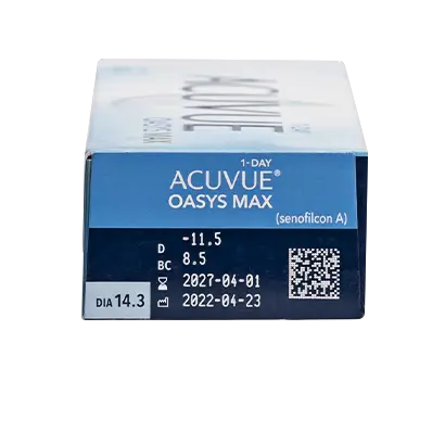 Acuvue 1 Day Oasys Max Tageslinsen, 90 Stück