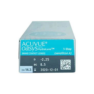 Acuvue 1 Day Oasys mit Hydraluxe-Tageslinsen, 30 Stück