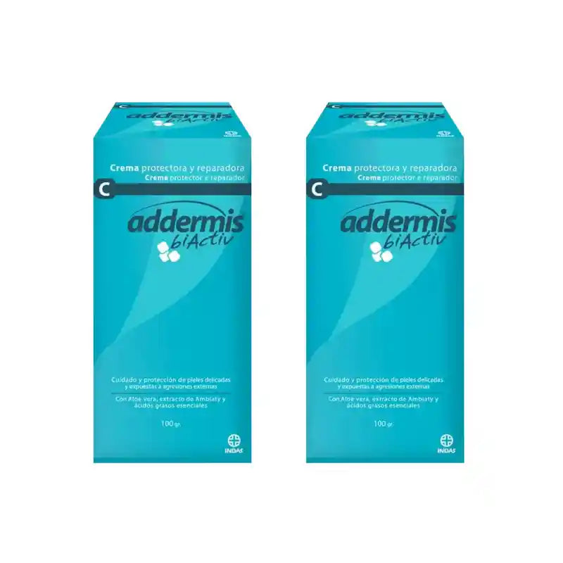 Addermis Biactiv schützende & reparierende Creme, 2X100 Gr