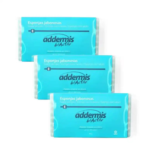 Addermis Biactiv Täglicher Reinigungsschwamm , 3X20 Einheiten