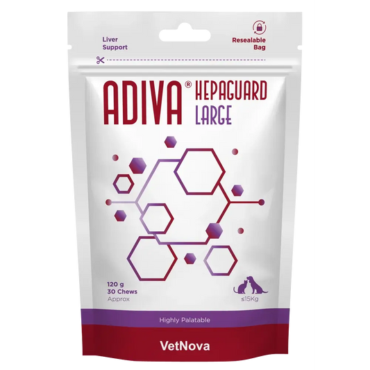 Adiva Hepaguard Groß 30 Kautabletten