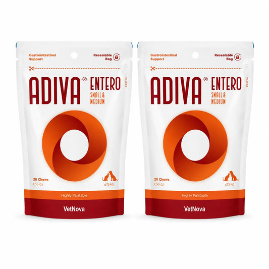 Adiva Vetnova Adiva Ganzes Adiva Small&Medium, 28 Kausnacks, Packung 2