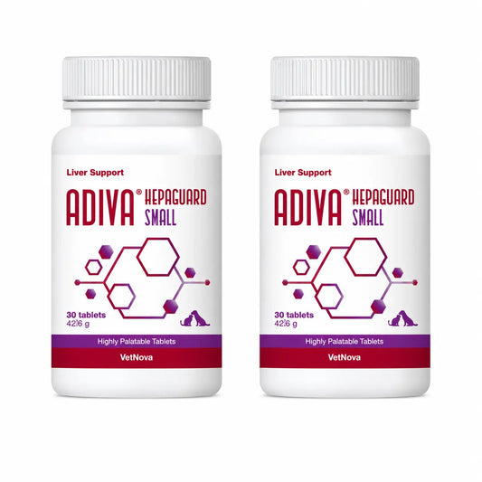 Adiva Vetnova Adiva Hepaguard Small, 30 Tabletten, Packung 2