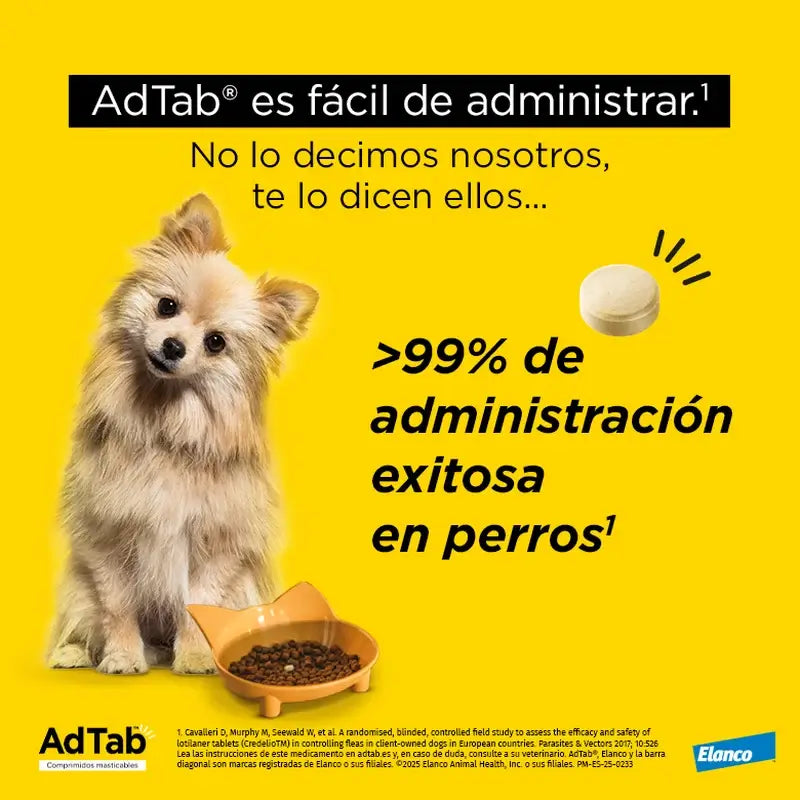 Adtab 225Mg Kautabletten Hunde 5.5-11Kg, 2 Tabletten