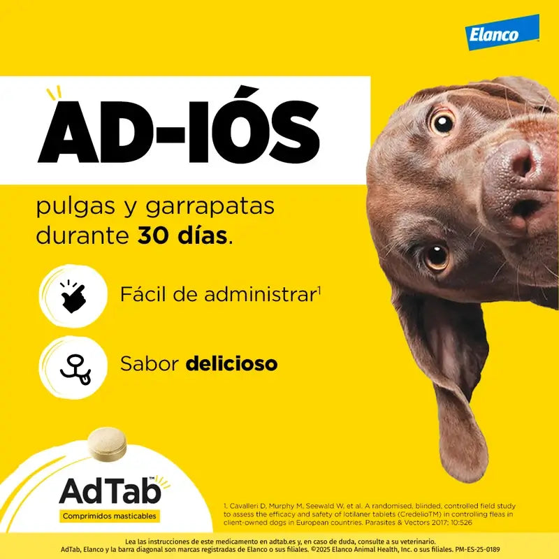 AdTab 56Mg Kautabletten Hunde 1,3-2,5Kg, 3Cpd