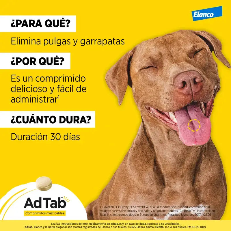 Adtab 900Mg Kautabletten Hunde 22-45Kg, 2 Tabletten