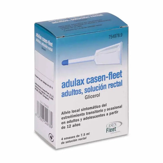 Adulax 6,14 ml Rektale Lösung 4 Enemas 7,5 ml