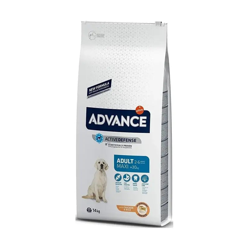 Advance Canine Adult Maxi Huhn-Reis 14kg, Hundefutter für Hunde