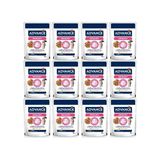 Advance Nassfutter „Urinary“ für Katzen, Einzelportionen, 12 x 85 g