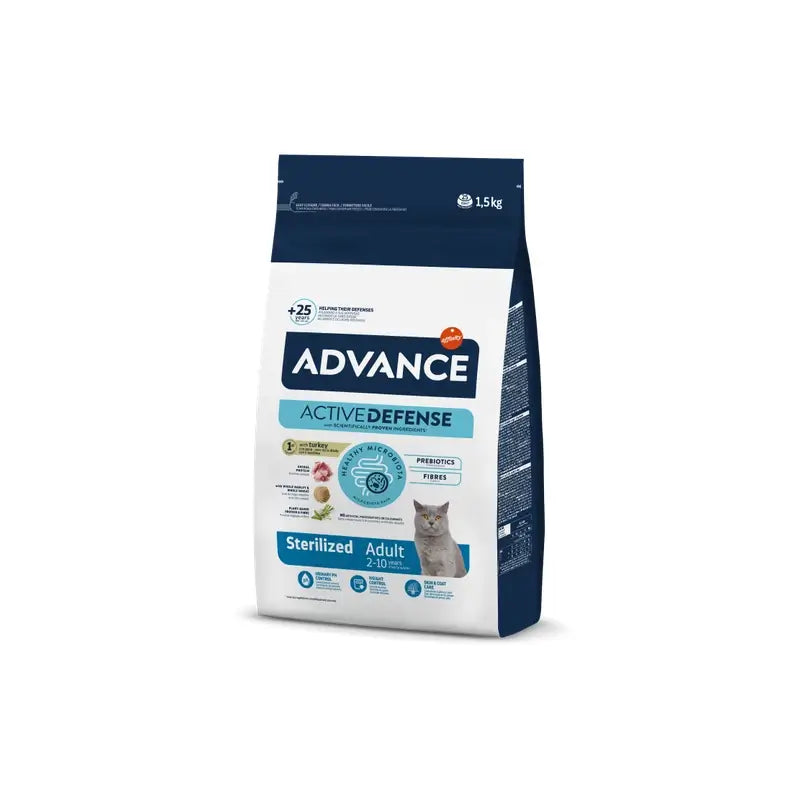 Advance Feline Adult Sterilised Turkey 1,5Kg, Katzenfutter