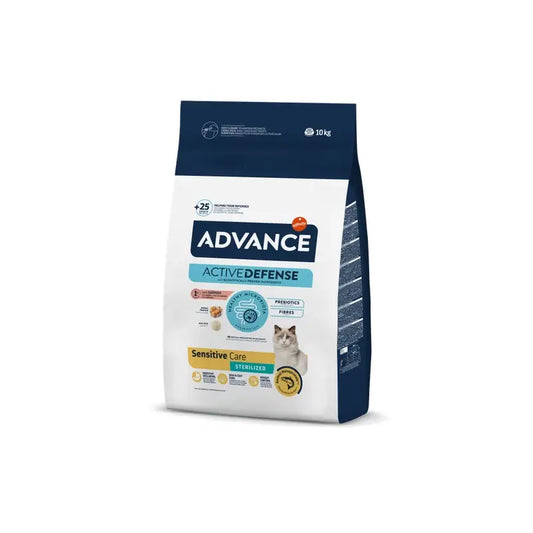 Advance Feline Adult Sterilised Sensitive 10 kg, Katzenfutter