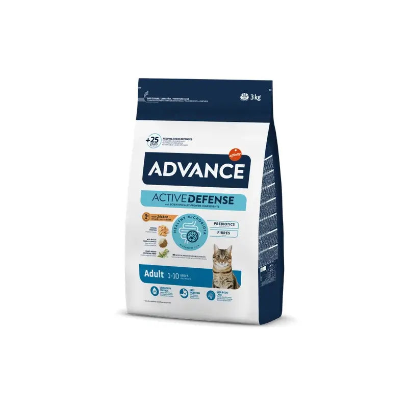 Advance Feline Adult Huhn-Reis 3Kg, Katzenfutter