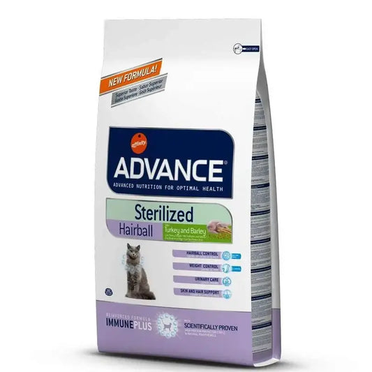 Advance Feline Sterilised Hairball 1,5Kg, Katzenfutter