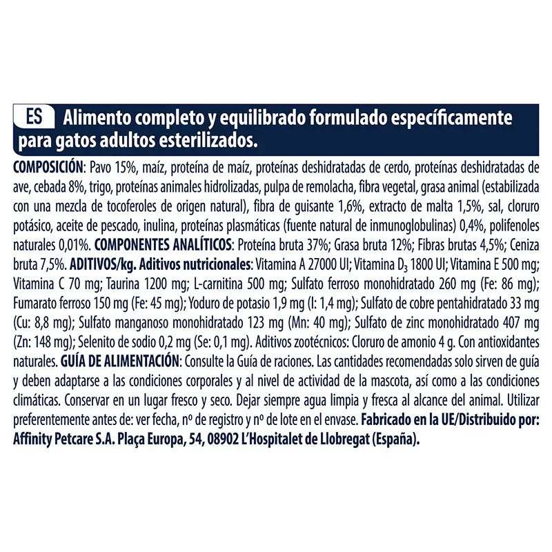 Advance Feline Sterilised Hairball 1,5Kg, Katzenfutter