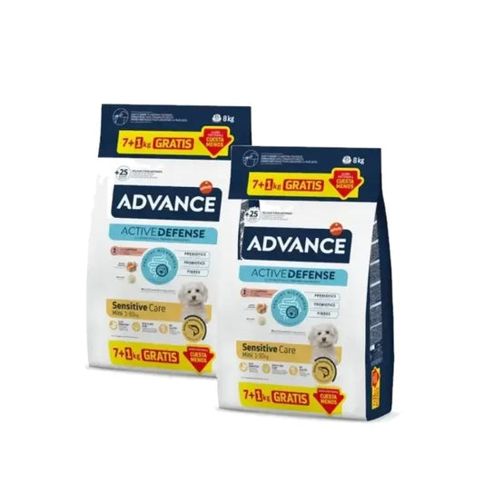 Advance Hundefutter „Mini Salmon“ 2er-Pack à 8 kg