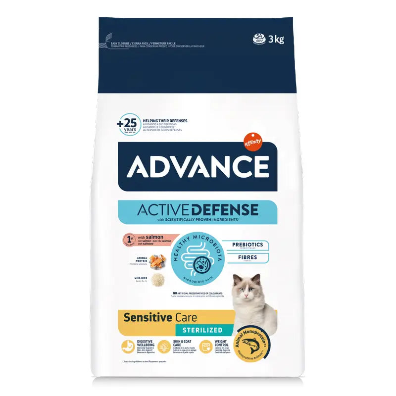 Advance Katzenfutter mit Lachs, Superpremium, 3 kg