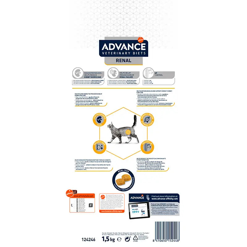 Advance Vet Feline Adult Renal 1,5 kg, Katzenfutter