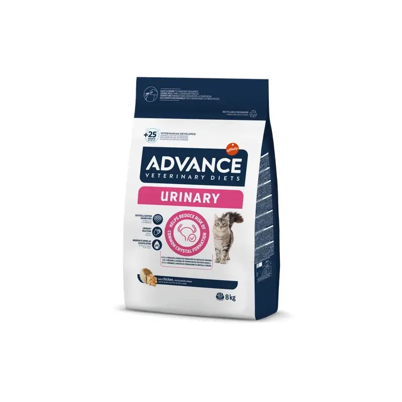 Advance Vet Feline Adult Urinary 8Kg, Katzenfutter