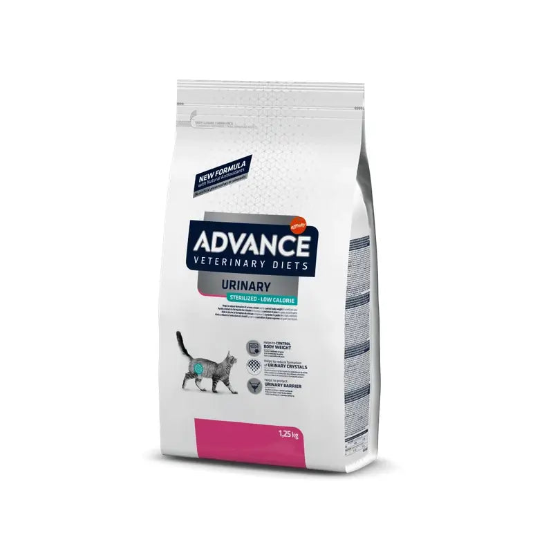 Advance Vet Feline Sterilised Urinary Low 1,25Kg, Katzenfutter